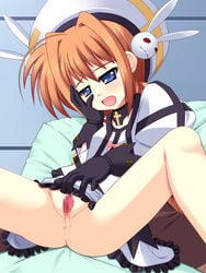 mahou_shoujo_lyrical_nanoha_a's mahou_shoujo_lyrical_nanoha_a's mahou_shoujo_lyrical_nanoha_strikers vita