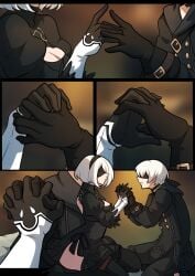 comic kinkymation nier nier:_automata nier_(series) tagme yorha_2b yorha_9s