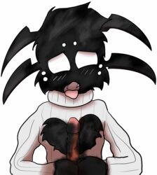 arachnid don't_starve don't_starve_together dont_starve dont_starve_together handjob human humanoid_penis klei_entertainment multi_eye naizuri open_mouth pov spider webber