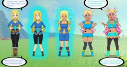 ass_expansion bimbo bimbofication blackification breast_expansion dark-skinned_female ebonization female kisekae large_breasts princess_zelda race_swap the_legend_of_zelda transformation transformation_sequence wakeykun zelda_(breath_of_the_wild)