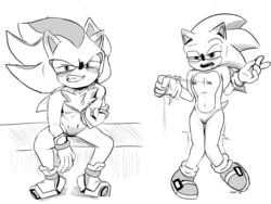 anitwenty male male_only nipple_pinch nipple_play nipple_tweak shadow_the_hedgehog solo_focus sonadow sonic_(series) sonic_the_hedgehog