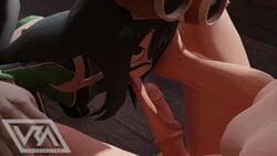 tsuyu asui from my hero academia by thenaysayer34