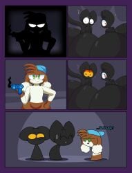 cyandrive98 original_character batt_the_bat momo_(google) 1boy 2girls fearful_expression humor comic absurd_res hi_res tagme ass big_ass huge_ass gigantic_ass massive_ass hyper_ass hyper thighs big_thighs huge_thighs gigantic_thighs massive_thighs hyper_thighs hips wide_hips bubble_butt imminent_sex