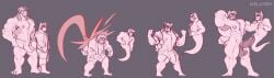 2023 absurd_res akita anthro anthro_on_anthro armpit_hair artist_name balls barazoku barefoot bau_(melaisen) big_bulge big_muscles big_penis bodily_fluids body_hair briefs briefs_only bulge canid canine canis clenched_teeth clothed clothed_anthro clothed_male clothing darkened_balls darkened_genitalia darkened_penis domestic_dog duo erection feet female footwear full-length_portrait fully_clothed fully_clothed_anthro fully_clothed_male genital_fluids genital_growth genitals ghost grey_background growth growth_sequence hair hand_behind_head hand_in_pocket hi_res huge_bulge huge_penis humanoid_genitalia humanoid_penis jacket larger_anthro larger_male leaking_precum long_hair male male/male male_anthro mammal manly melaisen monochrome muscular muscular_anthro muscular_male nipples nude_anthro nude_male penis penis_growth pockets portrait possession precum simple_background size_difference smaller_anthro smaller_male smile socks spirit spitz standing tail teeth text topless topless_anthro topless_male topwear transformation transformation_sequence underwear underwear_only vein veiny_arms veiny_penis