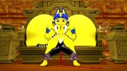 animal_crossing animated ankha_(animal_crossing) big_breasts farting farting_in_face gassy sfm sound tagme video