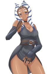 ahsoka_tano alien alien_girl alpha_channel alpha_transparency eliteplus_ no_background png png_conversion png_file star_wars sticker teasing togruta transparent_background transparent_png