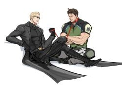 albert_wesker chris_redfield