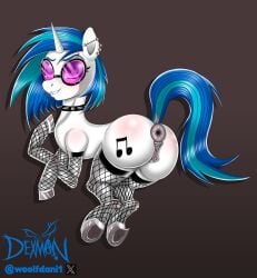 1animal dj_pon-3_(mlp) feral feral_focus feral_only mlp my_little_pony not_furry tagme vinyl_scratch_(mlp)