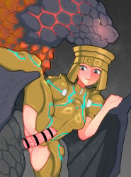 2026 animal_genitalia armor bazelgeuse bestiality blush blush_lines bodily_fluids breasts capcom censor_bar censored censored_genitalia censored_penis closed_smile clothed clothed_female clothed_human clothing drooling duo elemental_creature erection eyelashes female female_human feral fingers flesh_fang flexible flying_wyvern genitals gold_(metal) gold_armor gold_helmet grey_body grey_eyes grey_sheath grey_wings headgear helmet hi_res human human_on_feral imminent_sex ineffective_censorship interspecies larger_feral larger_male lava lips looking_at_genitalia looking_at_penis looking_down looking_down_at_genitalia looking_down_at_partner looking_down_at_penis male male/female male_feral mammal medium_breasts membrane_(anatomy) membranous_wings mineral_fauna monster_hunter mouth_closed multicolored_body on_one_leg one_leg_up orange_body penile_spines penis pink_lips pink_penis pupils raised_leg rock rock_creature saliva sheath size_difference smaller_female smaller_human smile smoke snout splits spread_legs spreading standing tan_sclera urethra vertical_splits wing_grab wings yuuri_splatoon