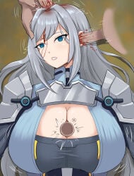 1girl 1girls 3boys armor blood blue_eyes brain_fuck breasts cleavage cleavage_cutout clothed_sex clothing_cutout corpse death ear_penetration empty_eyes ethel_(xenoblade) female_death gore grey_hair guro large_breasts long_hair necrophilia paizuri perpendicular_paizuri sex shoulder_armor skull_fucking snuff straight veiled616 very_long_hair xenoblade_chronicles_(series) xenoblade_chronicles_3