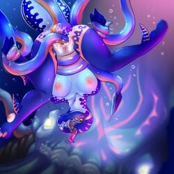 1girls anthro anus aquatic areola artist_request ass big_areola big_ass big_breasts big_nipples big_thighs breasts collector_leviathan erect_nipples female huge_ass huge_thighs male marrowbreach monster monster_girl monster_on_monster nipples pussy sex squid subnautica subnautica_2 tagme tentacle tentacle_penetration tentacle_sex tentacles thick_thighs thighs tongue tongue_out water