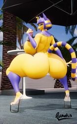 1girls 2021 3d 5:8 animal_crossing animated ankha ass backboob big_ass big_breasts big_butt bouncing_ass feet female female_only high_heels looking_at_viewer mp4 nintendo no_sound nude outdoors platform_heels rumakis shorter_than_10_seconds thick_thighs thighs twerk twerker twerking vertical_video video