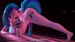 vinyl scratch (mlp) from friendship is magic by steamyart