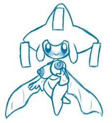 jirachi from nintendo by screwroot
