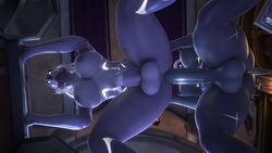 2futas 3d anal anal_penetration animated annarae_(unluckyacorn) anus balls balls_touching big_breasts big_penis bouncing_breasts bouncing_penis elf erection from_behind futa_on_futa futa_only futa_sans_pussy futanari large_breasts nightborne nightborne_futa nipples nude penetration penis sex sound tektah testicles thick_thighs video world_of_warcraft