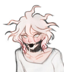 nagito komaeda from danganronpa by nikoloft