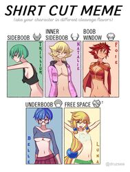 5girls belle_(envy) blonde_hair blue_eyes blue_hair breasts envious_fool envy_(artist) flat_chest flat_chested foie_(envy) glasses green_eyes green_hair light-skinned_female long_hair luna_(envy) multiple_girls naked naked_female natalie_(envy) nipples no_bra no_panties normal_breasts nude nude_female pale-skinned_female purple_eyes red_eyes red_hair shirt_cut_meme short_hair small_breasts spiked_hair tan-skinned_female trillium_(envy) yellow_hair