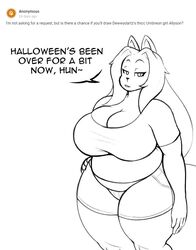 allyson_(dewwydartz) big_breasts digitalpelican feline female furry hand_on_hip hourglass_figure looking_at_viewer shorts thick_thighs