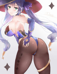 mona (genshin impact) from genshin impact by panda cake