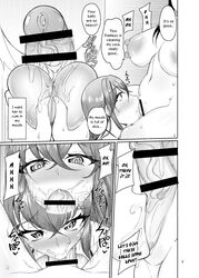 1boy 1futa areolae ball_fondling ball_sucking balls_deep bar_censor black_and_white black_hair blowjob censor_bar censored comic crossdressing deepthroat eyelashes face_fucking facefuck fellatio femboy futa_on_male futanari girly huge_balls huge_breasts huge_cock large_penis larger_futanari long_hair male monochrome nmasse nude nude_female oral size_difference smaller_male spread_legs stockings thick_thighs thighhighs trap underwear underwear_only vein veiny_penis wide_hips