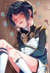 xingqiu (genshin impact) from genshin impact by kokuchuutei