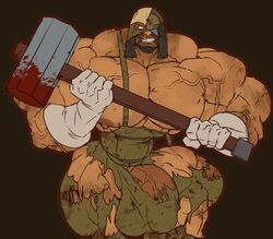 abs balls biceps bodybuilder bulge flaccid horror hyper hyper_balls hyper_genitalia hyper_muscles hyper_penis hyper_testicles male male_focus male_only muscles muscular muscular_arms muscular_ass muscular_back muscular_legs muscular_male muscular_thighs nipples pecs penis remert solo solo_male testicles veins veiny_penis