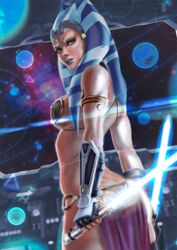 ahsoka tano from clone wars by dhmoldon