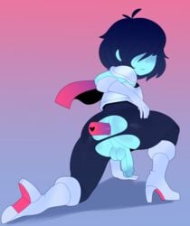 femboy kris from deltarune by somescrub