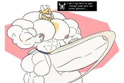 abs asgore_dreemurr biceps bodybuilder bughemoth deltarune furry furry_only hyper hyper_balls hyper_genitalia hyper_muscles hyper_penis hyper_testicles male male_focus male_only muscle muscles muscular muscular_arms muscular_ass muscular_back muscular_legs muscular_male muscular_thighs nipples pecs solo solo_male undertale veins veiny_penis