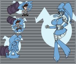 jenny wakeman from my life as a teenage robot by da-fuze