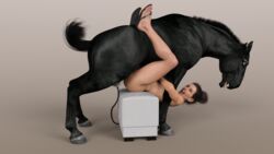 3d animal bestiality female horse horsecock missionary_position stallion tamara theredguy1 zoophilia