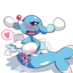 1:1 anthro brionne colanukl female genitals hi_res humanoid nintendo pokémon_(species) pokemon pussy solo video_games