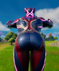 1boy 3d armor artist_request ass ass_focus ass_up back bubble_butt butt_focus detailed detailed_background feline feline_ears feline_humanoid fortnite fortnite:_battle_royale game_screenshot grass humanoid in-game_background jaguar jump jumping male male_only neymar_da_silva_santos_júnior purple_armor purple_suit shiny soccer solo source_request suit trees video_games