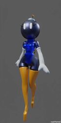 1:2 1girls 3d animate_inanimate animated anthro beauty_mark bob-omb clothed clothing female female_only high_heels huge_ass humanoid long_legs mario_(series) nintendo no_sound object_head shorter_than_10_seconds standing stockings thick_thighs thighhighs vertical_video video walk_cycle walking wide_hips wyerframez