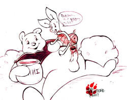 2007 2boys anthro_on_anthro bear bottomless cmnm cock_hungry disney erection gaping_anus gay hand_on_ass honey imminent_anal imminent_penetration interspecies lying_on_back male male_only mouth_open nude partially_colored penis_size_difference pig pig_ears piglet pleasure_face pooh_bear porcine sean_blackthorne sitting_on_penis smooth_fur spread_legs suina sus_(pig) sweatdrop testicles tongue_out ursine winnie_the_pooh_(franchise) yaoi