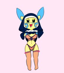 cosplay lingerie minun nun pokemon pokemon_(species) riverxa