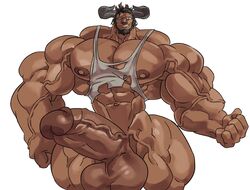 abs balls biceps bodybuilder boner erection human hyper hyper_balls hyper_genitalia hyper_muscles hyper_penis hyper_testicles male male_focus male_only muscles muscular muscular_arms muscular_ass muscular_back muscular_legs muscular_male muscular_thighs nipples pecs penis remert solo solo_male testicles veins veiny_penis