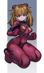 asuka_langley_sohryu blonde_hair blue_eyes clothing lentiyay neon_genesis_evangelion plugsuit tagme thighs twintails