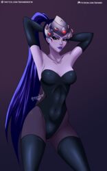 widowmaker from blizzard entertainment by brambo