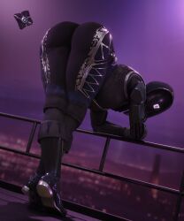 1girls armor armored_female ass ass_up awoken bending_down bending_forward bending_over bent_over clothed clothed_female clothing destiny_(game) faceless faceless_character faceless_female female female_only ghost_(destiny) guardian_(destiny) hunter_(destiny) leaning_forward looking_at_viewer looking_back looking_back_at_viewer presenting presenting_ass presenting_hindquarters solo solo_female that_one_spartan