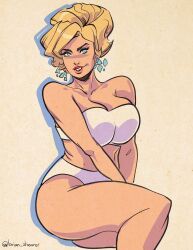 emma frost from marvel by brian shearer