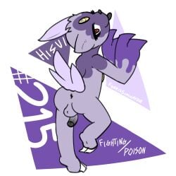 alpha_channel anthro ass backsack balls chest_gem ferrissimulator foreskin from_behind_(disambiguation) gem generation_2_pokemon generation_8_pokemon genitals hi_res hisuian_form hisuian_sneasel humanoid_genitalia humanoid_penis looking_at_viewer male nintendo penis pokemon pokemon_(species) presenting purple_body red_eyes regional_form_(pokemon) smile sneasel solo tagme
