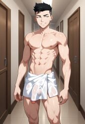 1boy ai_generated bulge conner_kent dc dc_comics kon-el solo superboy superboy_(conner_kent) superboy_(dcamu) superboy_(young_justice) tagme twink young_justice