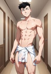 1boy ai_generated bulge conner_kent dc dc_comics kon-el solo superboy superboy_(conner_kent) superboy_(dcamu) superboy_(young_justice) tagme twink young_justice