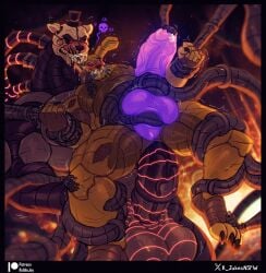 absurd_res animatronic anthro balls bear big_balls big_penis bite black_claws black_sclera blush bodily_fluids buckteeth claws duo feral fighting_back five_nights_at_freddy's five_nights_at_freddy's:_security_breach five_nights_at_freddy's_3 forced fur genital_fluids genitals glowing glowing_balls glowing_eyes glowing_genitalia glowing_penis hi_res huge_balls huge_cock humanoid kiddie_jukes lagomorph leporid machine male male/male mammal metallic_balls metallic_penis multi_arm multi_limb musclegut muscular muscular_anthro muscular_male penis perineum pink_body pink_fur precum purple_balls purple_eyes purple_penis purple_perineum rabbit rape red_eyes restrained restraining robot robot_penis robotic_tentacles scar scottgames sex shaking sharp_teeth springtrap_(fnaf) steel_wool_studios teeth the_blob_(fnaf) toe_claws trembling vein veiny_penis white_body white_fur yellow_body yellow_fur