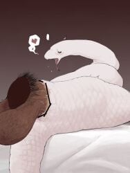 3:4 anatomically_correct anatomically_correct_cloaca anatomically_correct_genitalia angra animal_genitalia balls censored cloaca disembodied_penis duo female female_penetrated feral genitals male male/female male_penetrating male_penetrating_female not_furry penetration penis pubes reptile scalie sex smegma smegma_in_pussy snake solo_focus zoophilia