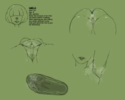 armpit_fetish armpits forced_smelling forced_sniffing giantess green_background komitty lip_piercing lips nose_piercing nose_ring objectification orc orc_female scent scentplay smelly smelly_feet text
