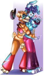 anal anal_sex anthro bear bodily_fluids bonnie_(fnaf) brot-art brot-dae cum duo five_nights_at_freddy's five_nights_at_freddy's:_security_breach freddy_(fnaf) genital_fluids genitals glamrock_bonnie_(fnaf) glamrock_freddy hi_res lagomorph leporid male male/male mammal muscular muscular_male penetration penile penile_penetration penis penis_in_ass rabbit robot_anthro scottgames steel_wool_studios