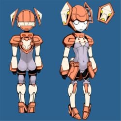 color colored jyujiro robot robot_girl