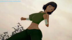 1girls 3d avatar_legends bandage big_ass big_breasts black_hair blue_eyes clothing curvaceous curvy dark-skinned_female erect_nipples erect_nipples_under_clothes female female_only fighting fighting_stance huge_ass huge_breasts koikatsu korra large_ass large_breasts looking_at_viewer martial_arts nipples_visible_through_clothing open_mouth patreon revealing_clothes seductive_smile short_hair sky smooth_skin solo sports_bra sportswear standing takeo92 text the_avatar the_legend_of_korra thick_thighs tight_clothing water_tribe wide_hips